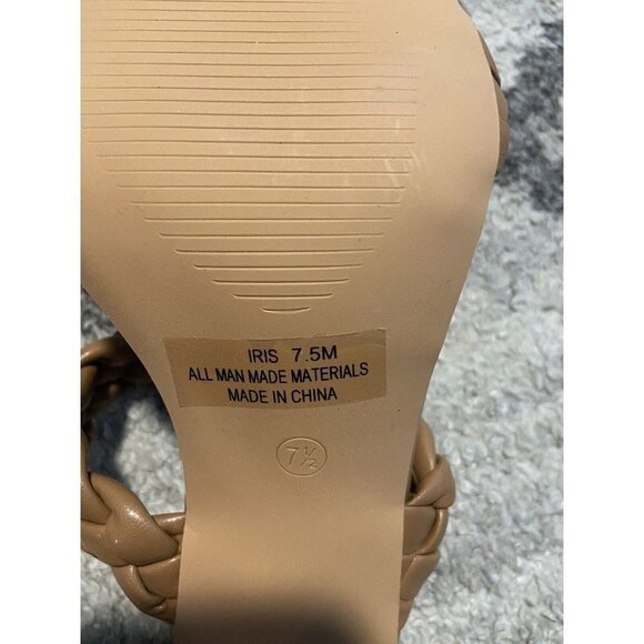 NWT Women Dunes Heeled Sandals Size 7.5 - Picture 5 of 7